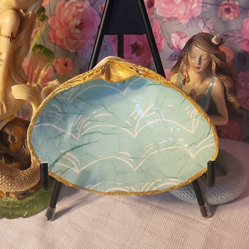 DECOUPAGE CLAM SHELL - Picture 1 of 6